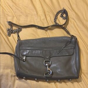 Rebecca Minkoff Green Leather Crossbody Bag